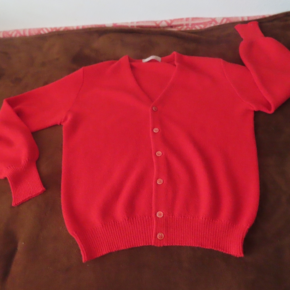 Maus & Hoffman Cardigan Sweater Men 42  Alpaca Lemmermayer Austria